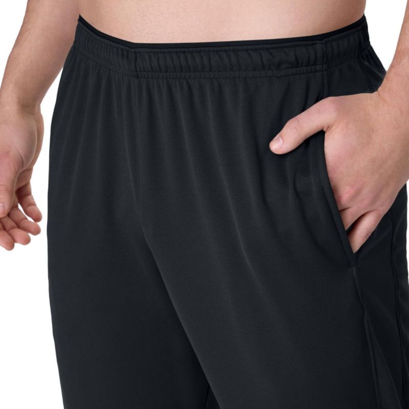 PANTALONES Hanes Sport X-Temp Negro Talla Grande con Bolsillos de 80 cm