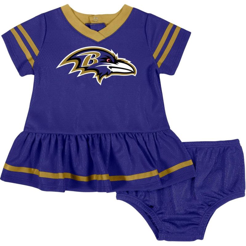 Vestido Gerber Baltimore Ravens 3-6 meses
