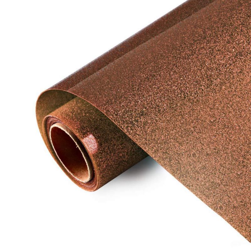 Vinilo HTV Viewmoi 25 cm x 15 m Marrón Brillante – Rollo
