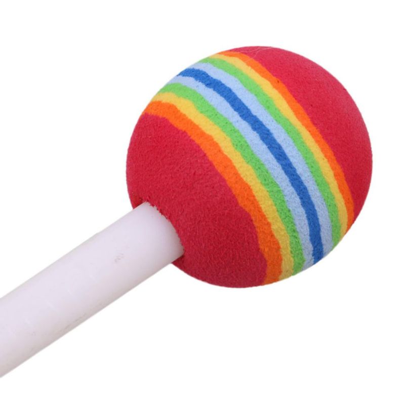 Lovermusic 10 baquetas de mano forma de piruleta coloridas
