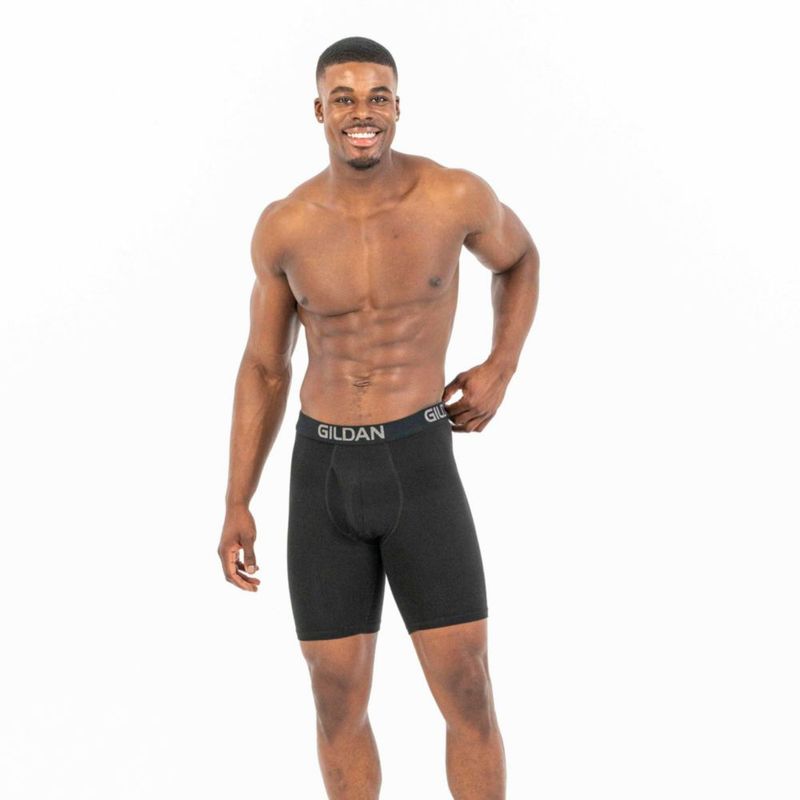 Calzoncillos boxer Gildan talla M (paquete de 4) algodón con elastano