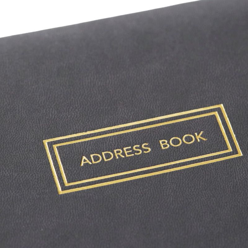 Libreta de direcciones Hallmark 18 cm Carbón recargable