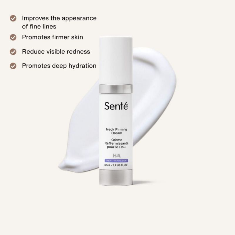 Crema Reafirmante para Cuello Sente 50 ml – Piel Crepey