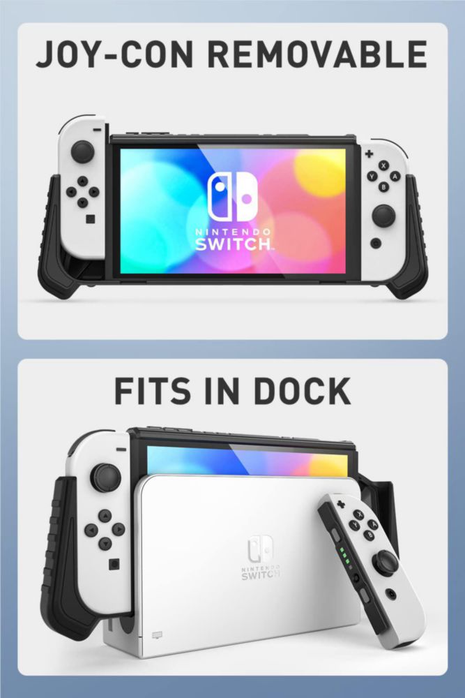 Funda i-Blason Armorbox Blanca para Nintendo Switch OLED