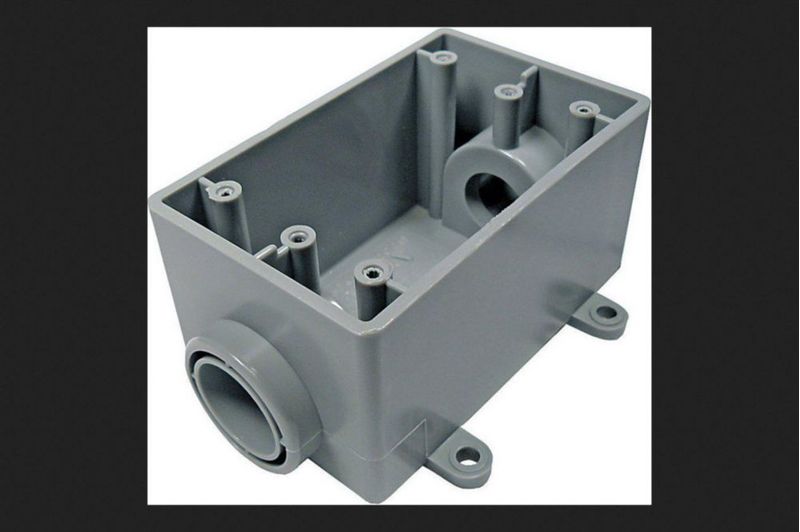 Caja de enchufe Thomas & Betts Cantex de PVC 1 banda 6 cm