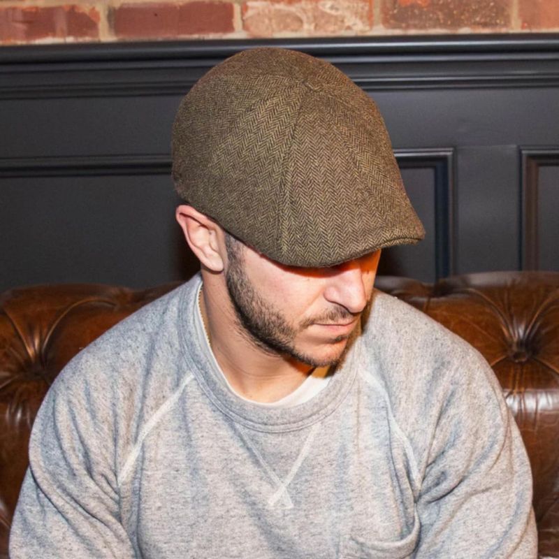 Gorro Boston Scally Insulated Peaky en Musgo de Cedro