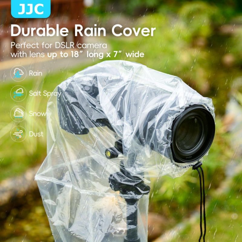Funda impermeable para cámara JJC - Pack de 4 hasta 46 cm