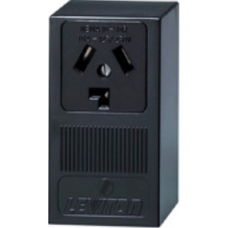 Toma de corriente Leviton 5054-P00 30A 125/250V NEMA10-30R
