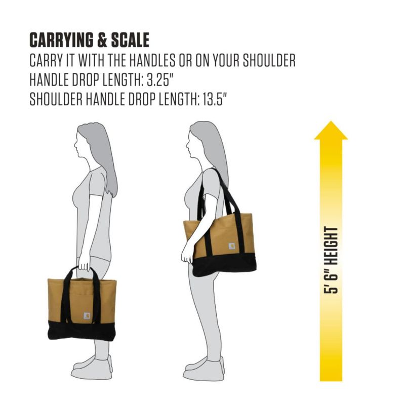 Bolso Tote Carhartt 18 L Convertible de Tote a Mochila