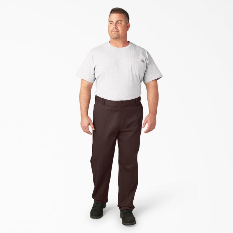 PANTALONES Dickies 874® Flex Marrón Oscuro 40x30