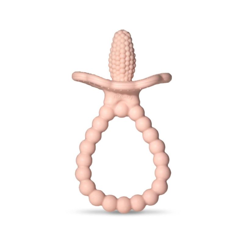 Mordedor RAZBABY RaZberry Plus Rosa 3M+ Libre de BPA
