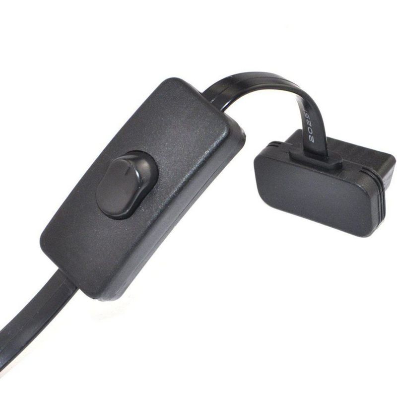 Cable de extensión OBD2 OLLGEN de 70 cm con interruptor de encendido de 16 pines