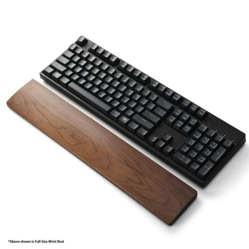 Reposamuñecas Faluber de Madera de Nogal 30 cm Ergonómico