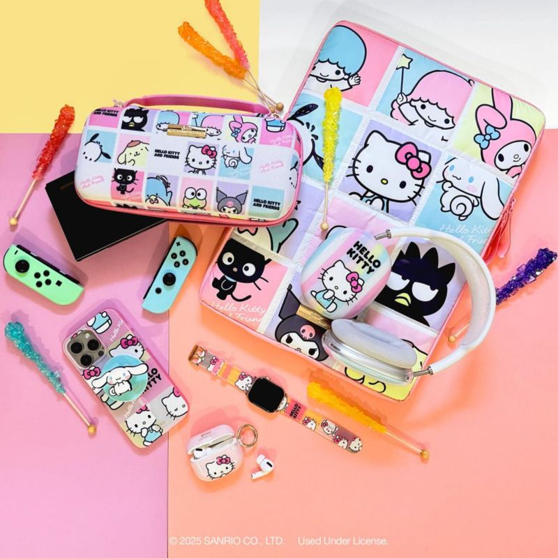 Estuche Switch Sonix Hello Kitty Grid 2/1/Lite/OLED