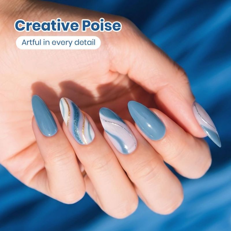 Esmalte de gel Beetles – Indigo Tide 15 ml