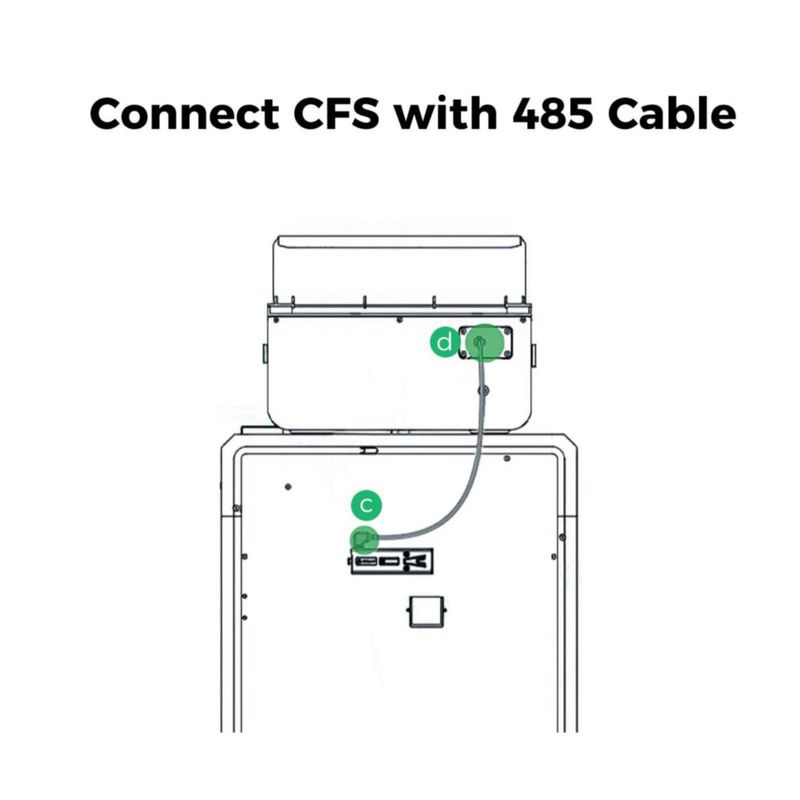 Buffer de Filamento Creality Serie K2/K1 4 CFS
