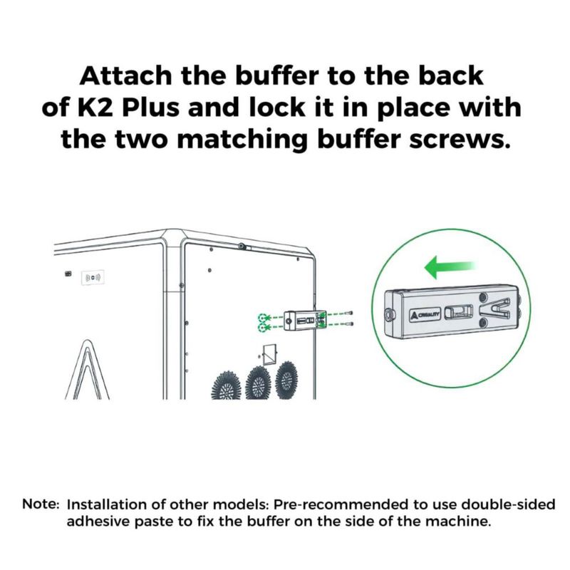 Buffer de Filamento Creality Serie K2/K1 4 CFS