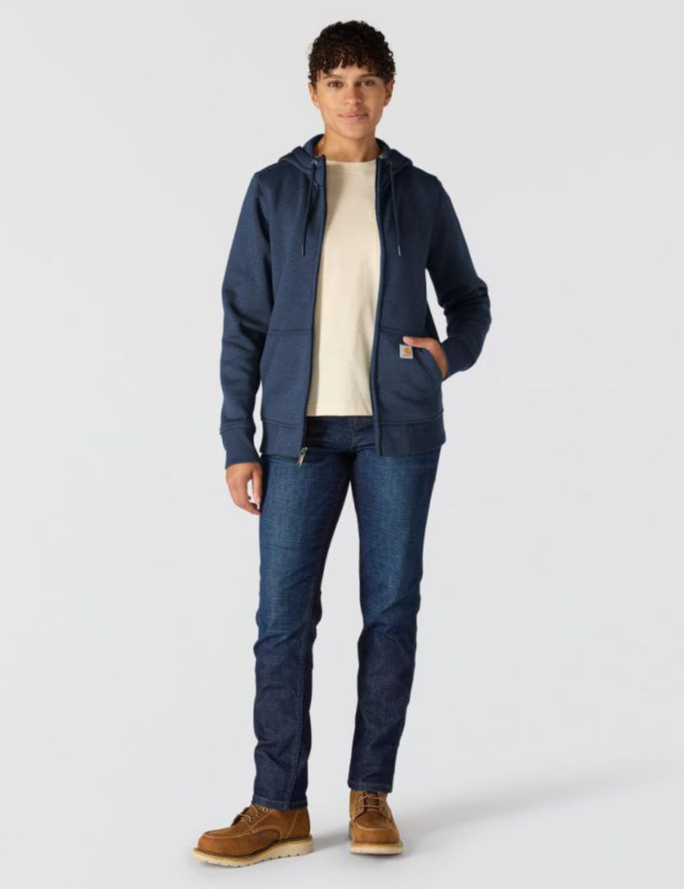 Sudadera Carhartt Mujer Clarksburg Azul Marino Talla Mediana