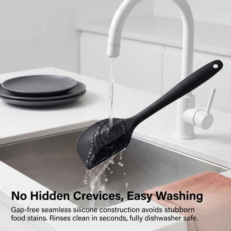 Juego de Espátulas de Cocina Headaze 9 Piezas Resistente al Calor y Libre de BPA