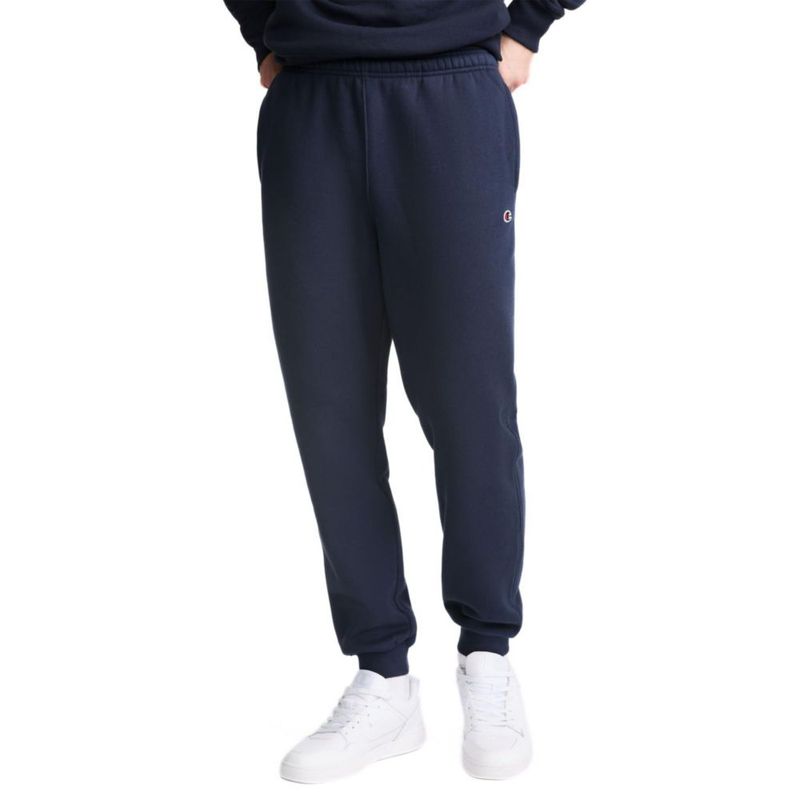 Pantalón jogger Champion Original Navy para hombre talla grande alta 81 cm