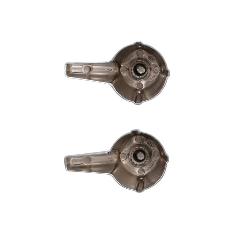 Manillas de grifo Danco Central Brass Chrome 80401 (paquete de 2)