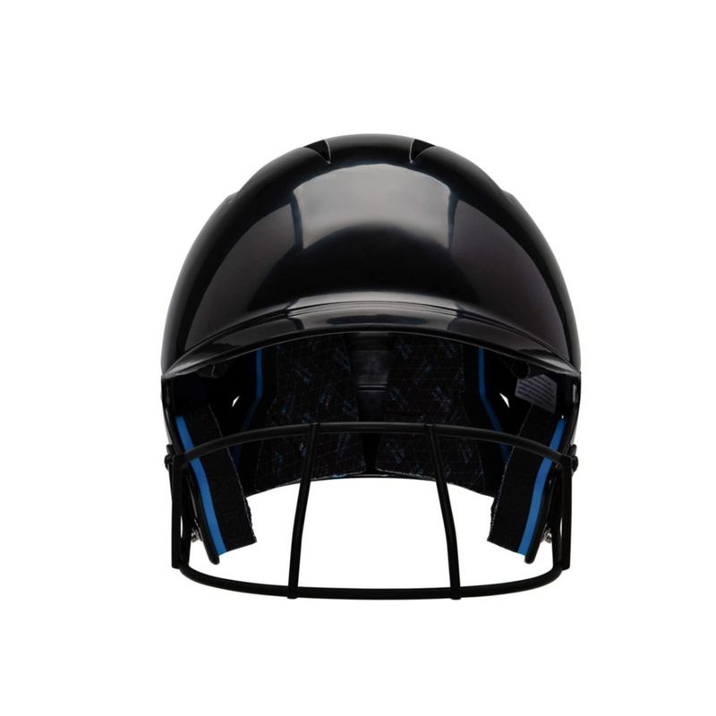 Casco de Softball CHAMPRO talla Grande negro con máscara facial