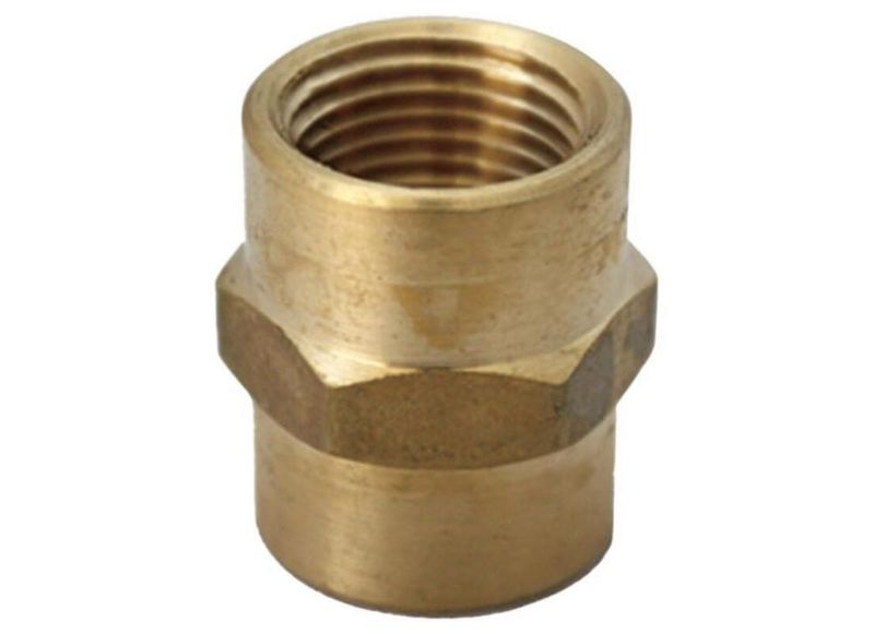Acoplamiento reductor FPT de latón Homeplus+ de 1/2 pulgada a 1/4 pulgadas