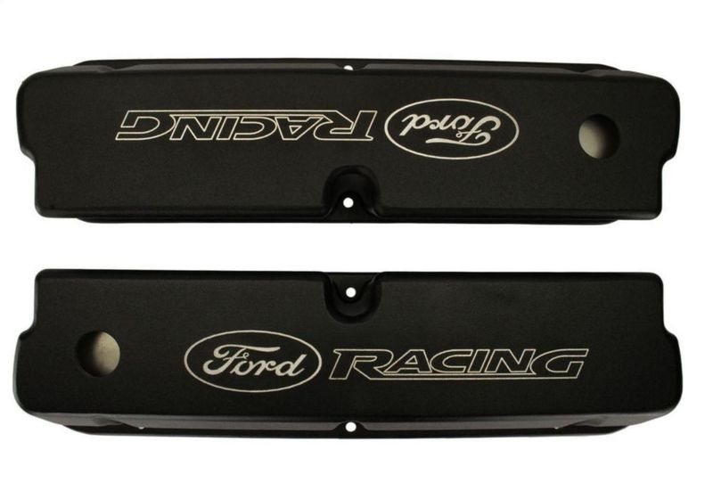 Juego de Tapa de Válvulas Ford M-6582-LE302BK Negro de Aluminio