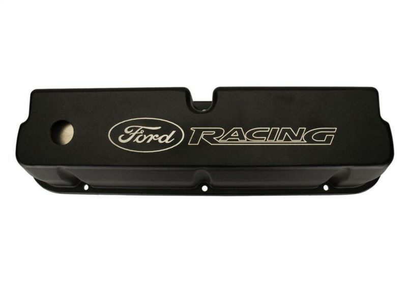 Juego de Tapa de Válvulas Ford M-6582-LE302BK Negro de Aluminio