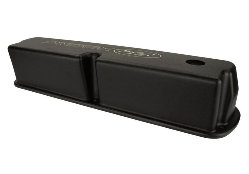 Juego de Tapa de Válvulas Ford M-6582-LE302BK Negro de Aluminio