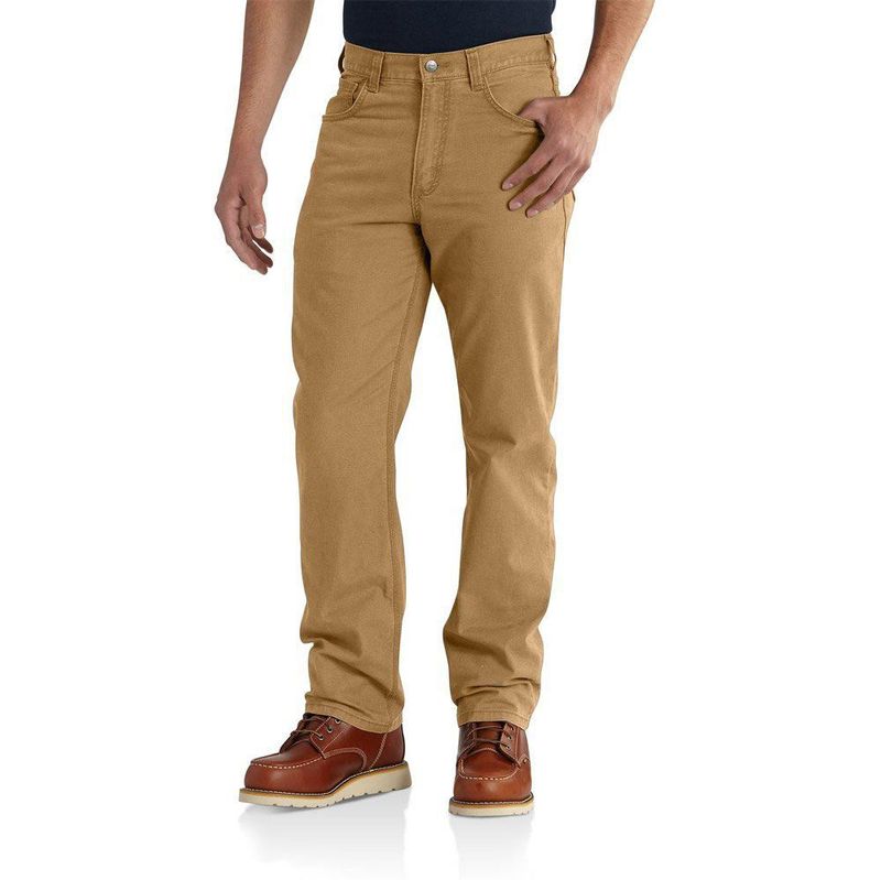 PANTALONES Carhartt Rigby W28xL76 Hickory Corte Relajado