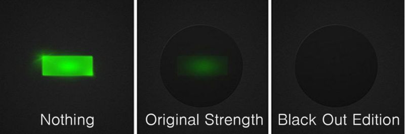 Pegatina LIGHT DIMS Black Out Pack de 2 Hojas