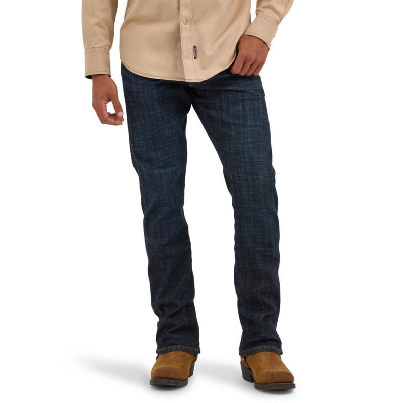 Jeans Wrangler Retro Slim 38W x 32L Corte Bota