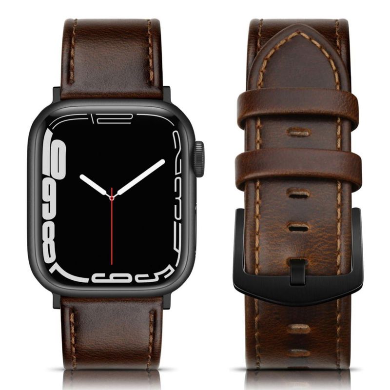 Correa de Reloj EDIMENS 46mm Cuero Estilo Vintage