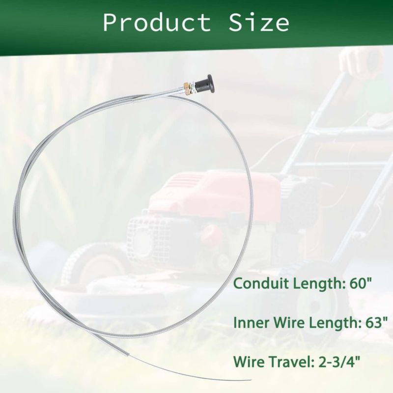 Cable de Estrangulador Autoparts 152 cm 7 cm (2‑3/4 pulg.)