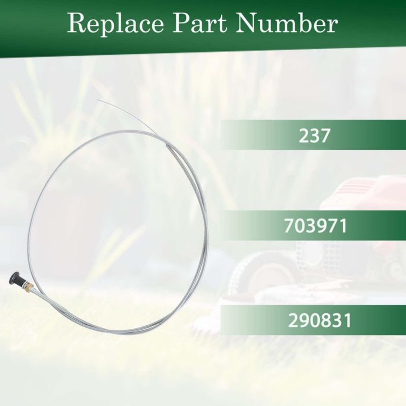 Cable de Estrangulador Autoparts 152 cm 7 cm (2‑3/4 pulg.)