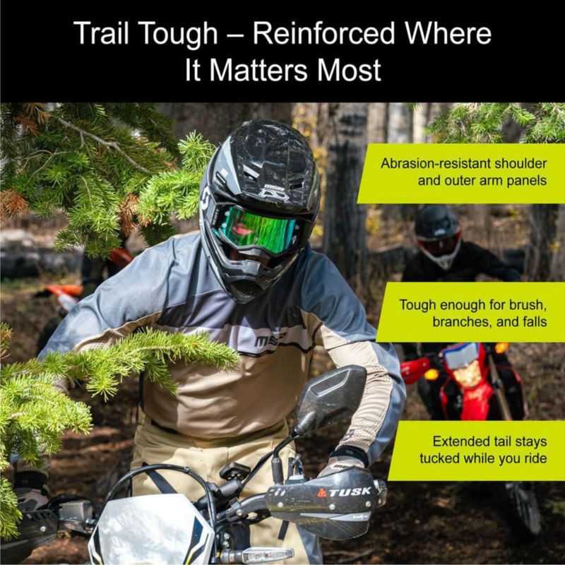 Camiseta MSR Legend Talla M Marrón para MTB Offroad
