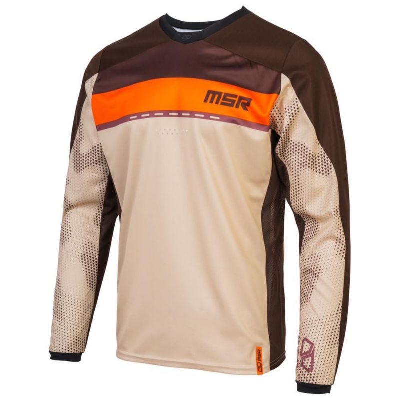 Camiseta MSR Legend Talla M Marrón para MTB Offroad