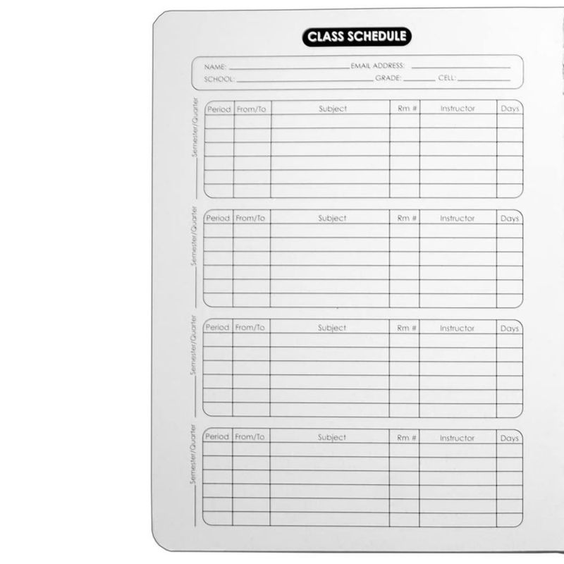 Cuaderno en blanco Top Flight 25 cm 120 hojas rayado amplio