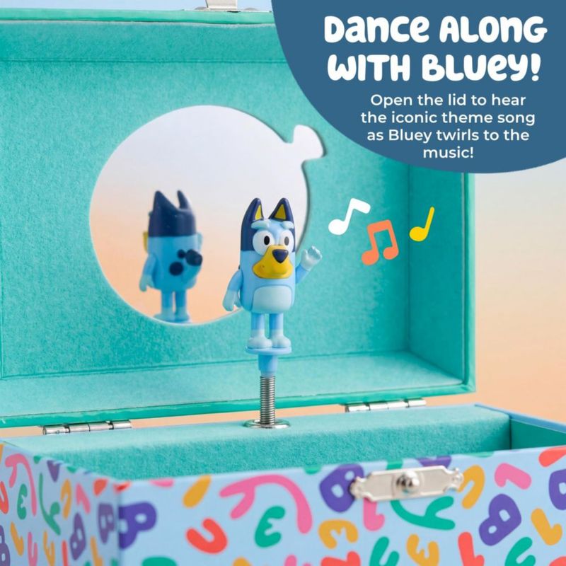 Caja de joyas Mini Treasures Bluey y Bingo Musical