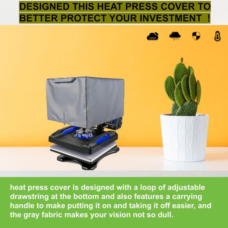 Funda para Prensa de Calor DORAHUA 45 × 57 × 42 cm Gris Impermeable