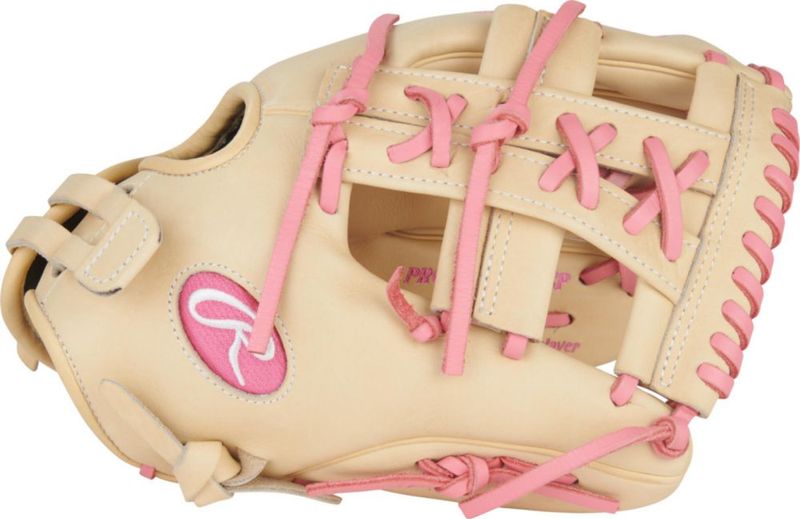 Guante de Softball Rawlings 30 cm Mano Derecha Camello/Rosa
