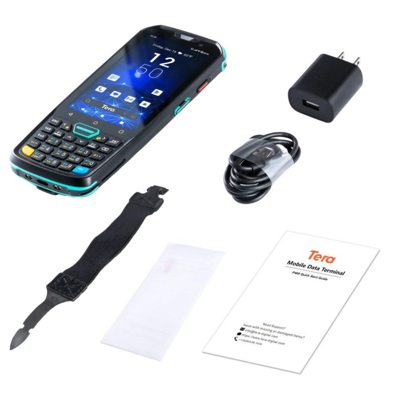 Escáner de códigos de barras Tera P400 Android 13 IP67 HS7