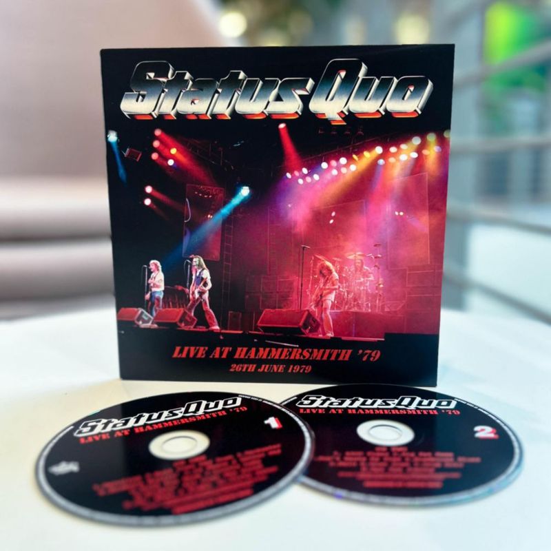 Set de 2 CD Edsel Live In Hammersmith 79 – Edición de lujo
