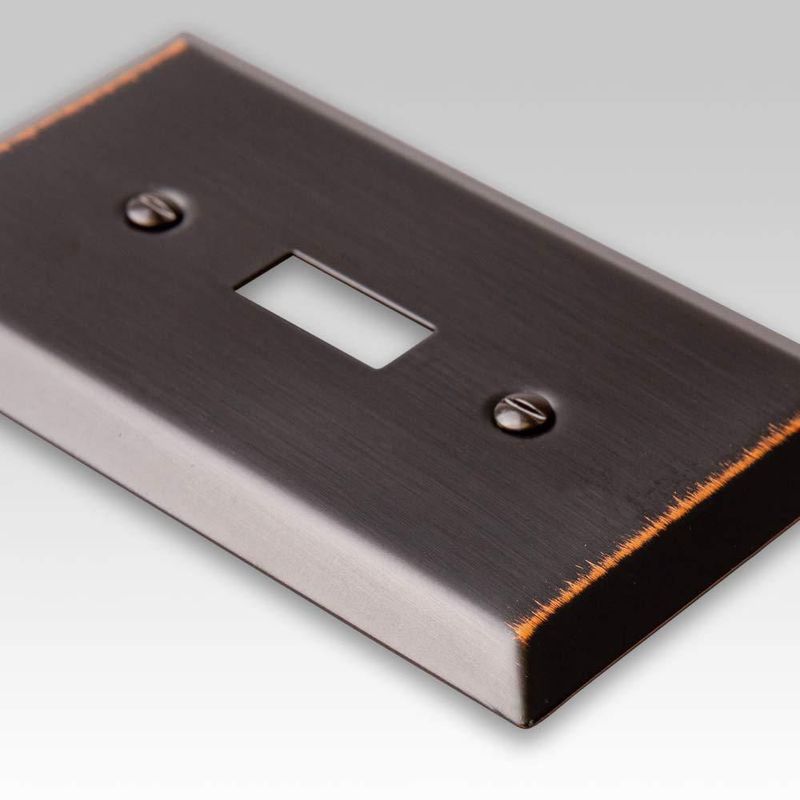Plato de pared Amerelle 163DDDB Acero Bronce envejecido 12x12 cm