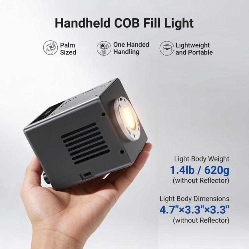 Luz LED de video NEEWER 60W bicolor regulable CRI97+