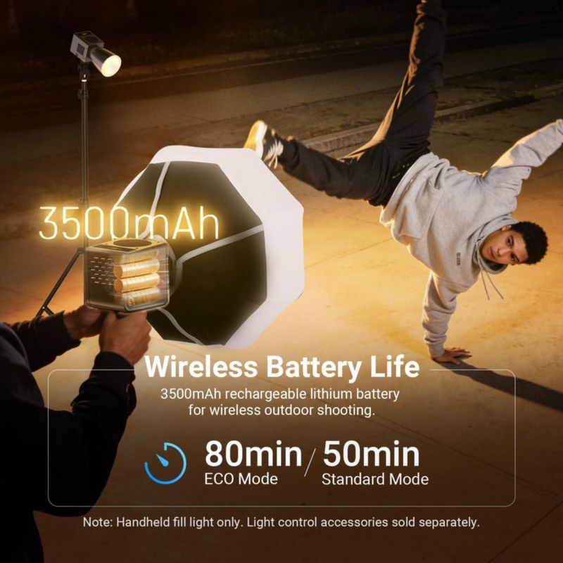 Luz LED de video NEEWER 60W bicolor regulable CRI97+
