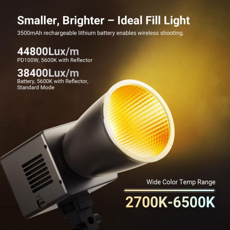 Luz LED de video NEEWER 60W bicolor regulable CRI97+