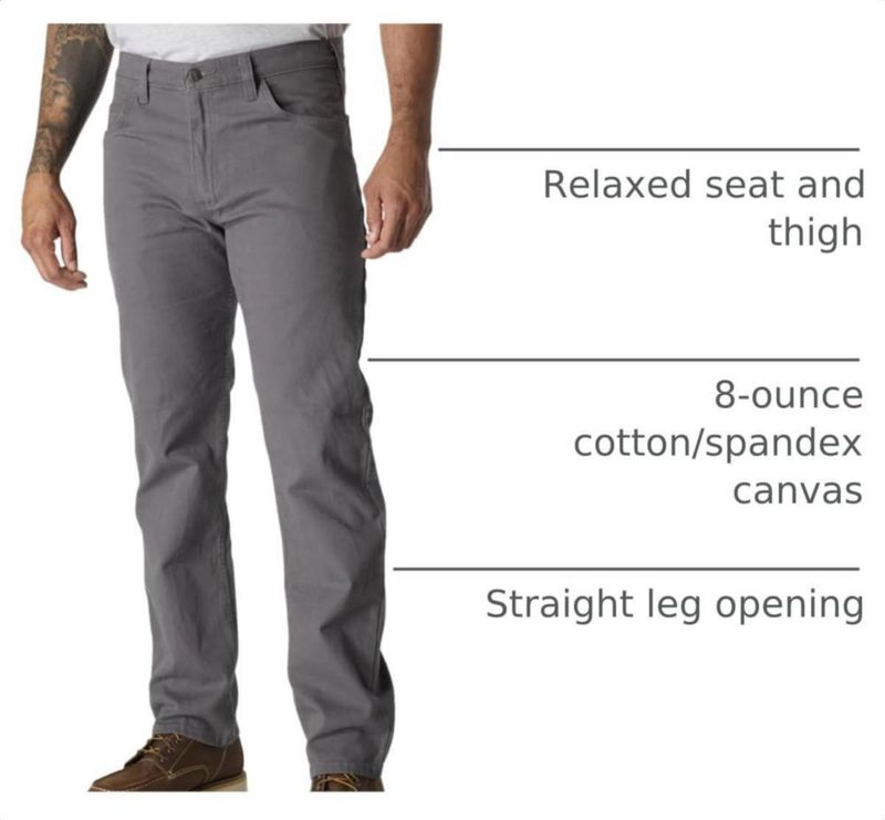 Pantalones Carhartt Rigby W34 x L71 Gravel