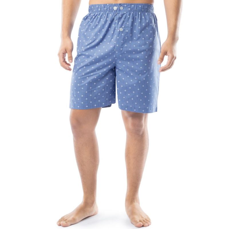 Conjunto de pijama Fruit of the Loom talla grande azul medio
